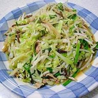 お家で簡単！肉野菜炒め